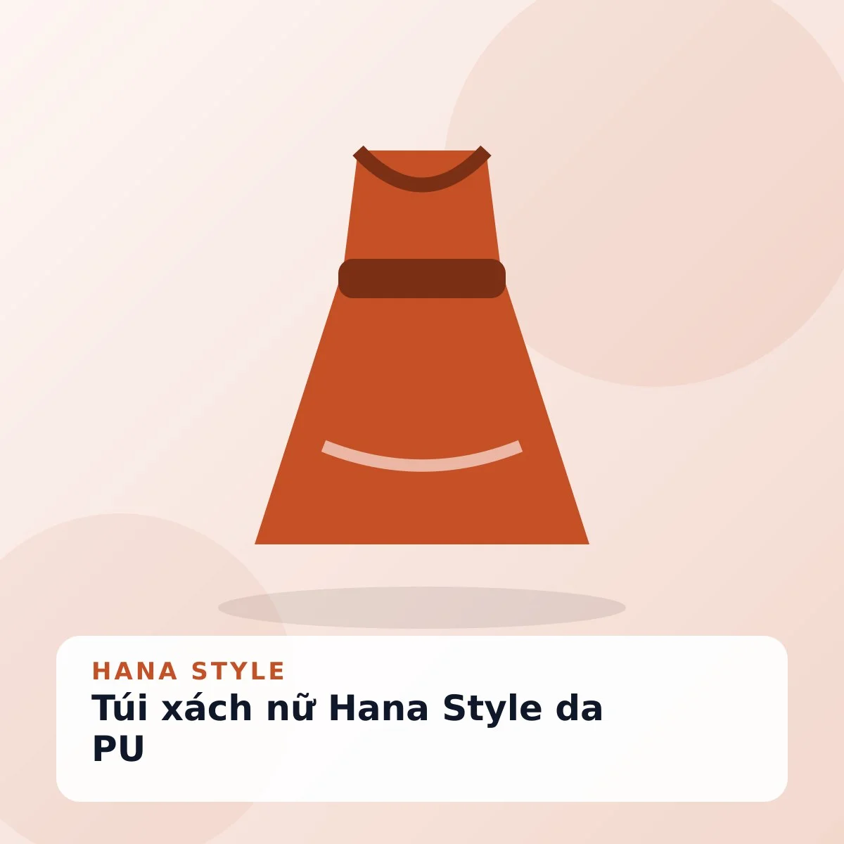Túi xách nữ Hana Style da PU