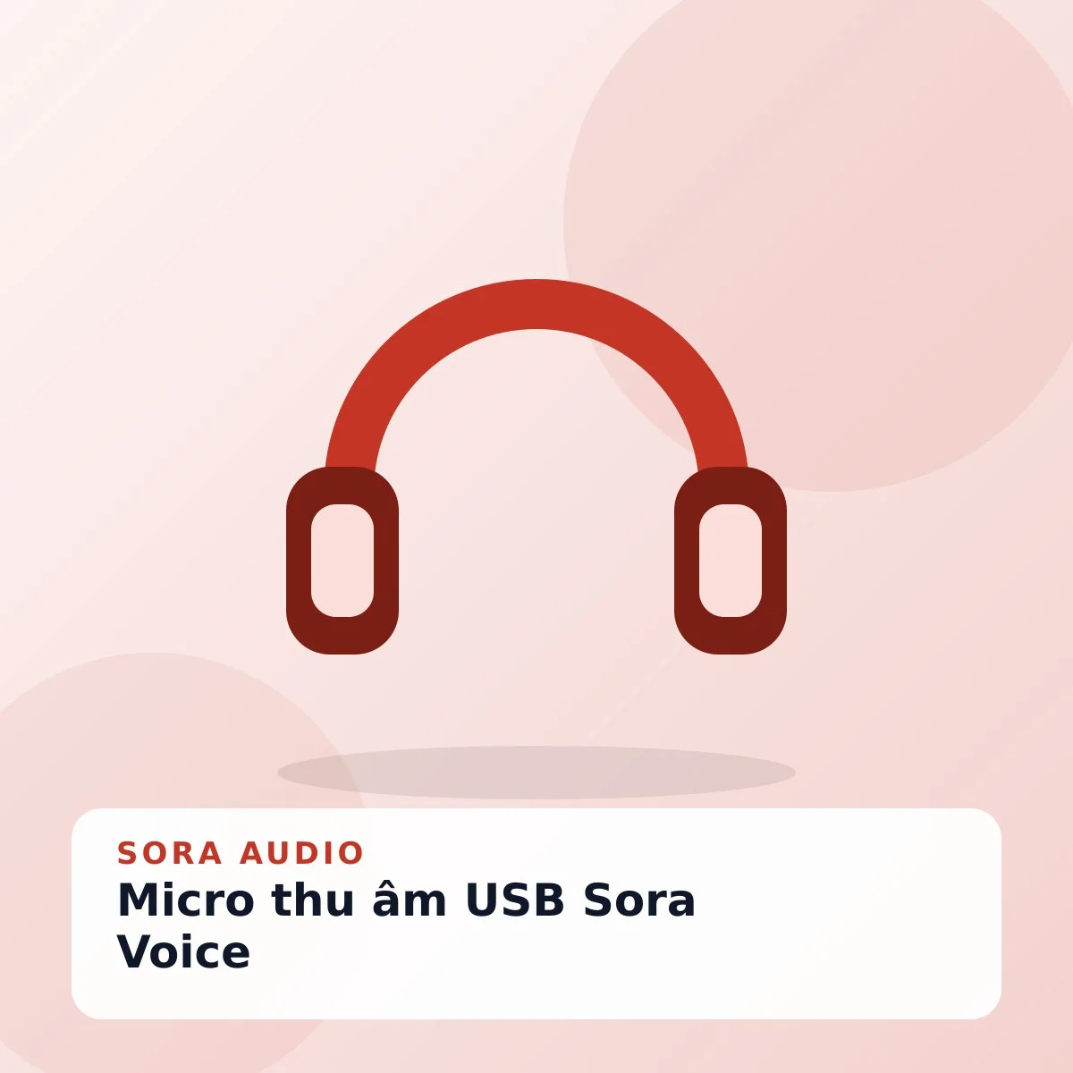 Micro thu âm USB Sora Voice